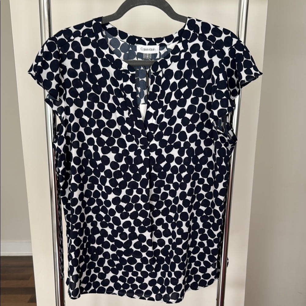NWT Mandarin Collar Blouse